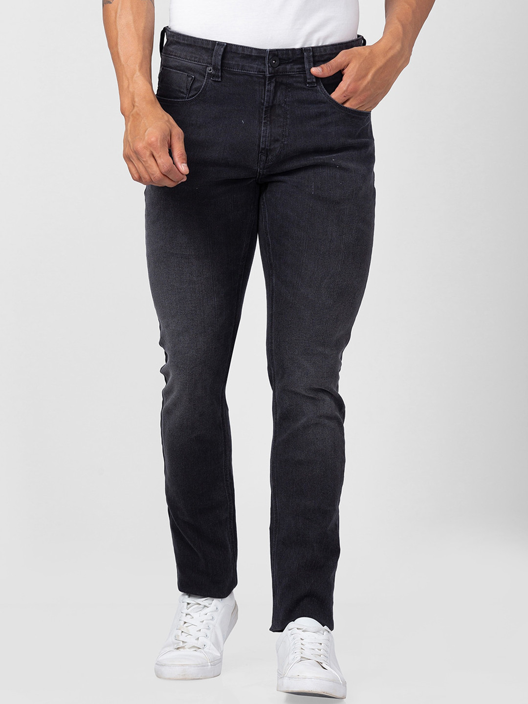SPYKAR Men Light Fade Cotton Jeans