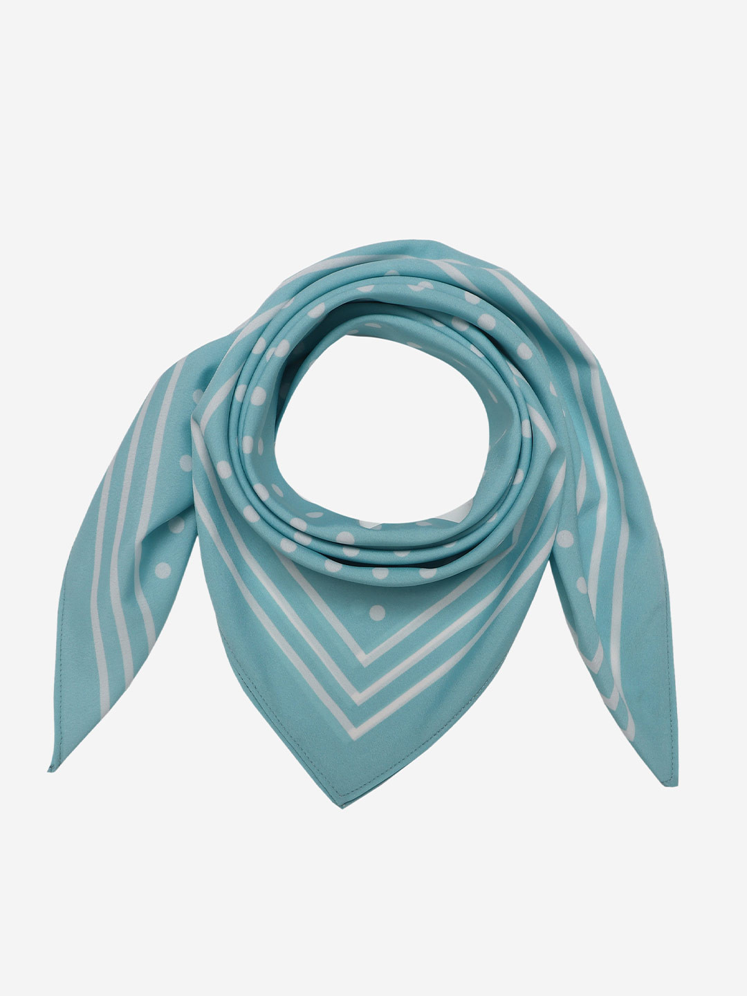 Beau Design Women Printed Polka Dots Scarf