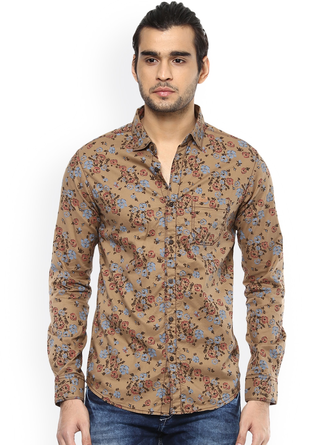 mufti shirts myntra