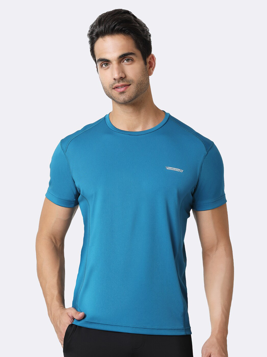 Van Heusen Innerwear Swift Dry Anti Microbial Active T-Shirt