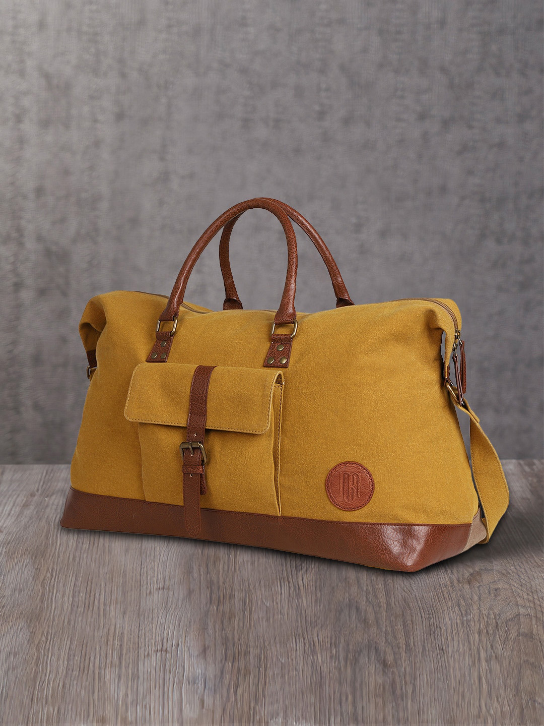 Mona B Large Canvas Duffle Bag