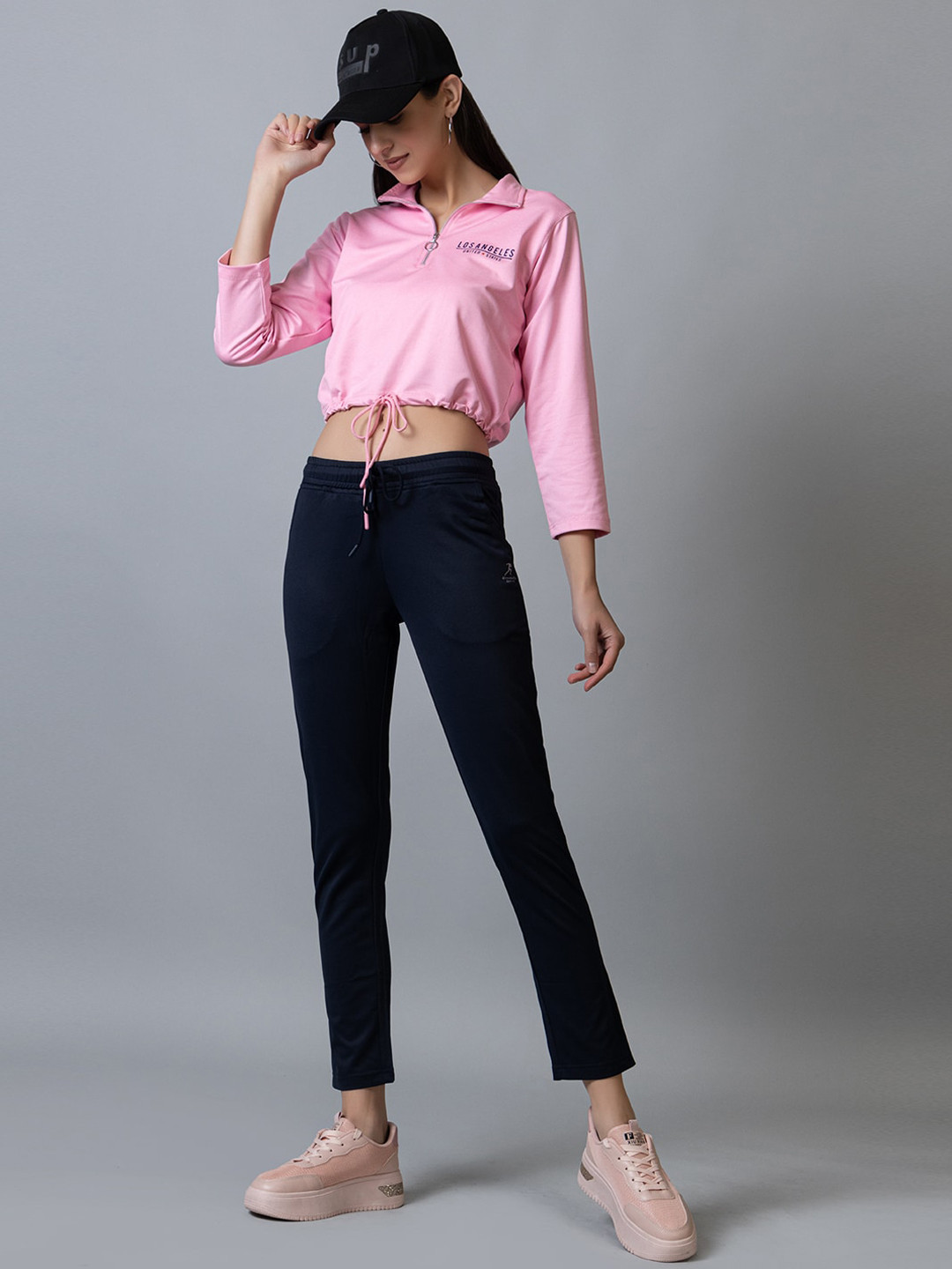 ARMISTO Women Drifit Crop Tracksuit