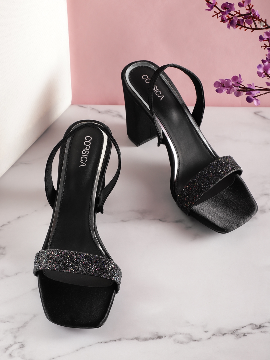 Party block heels shop