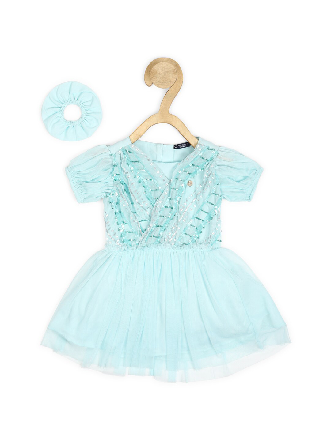 Allen Solly Junior Girls Floral Dress With Rubberband