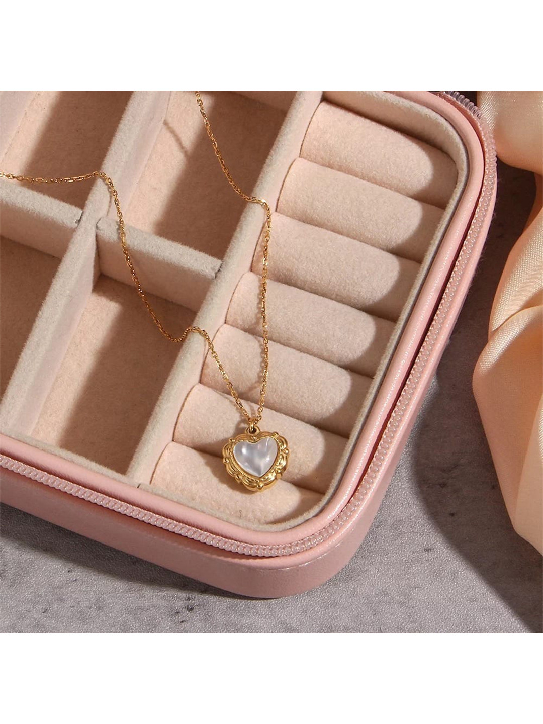 Inaya Gold-Plated Stainless Steel Western Style  Necklace
