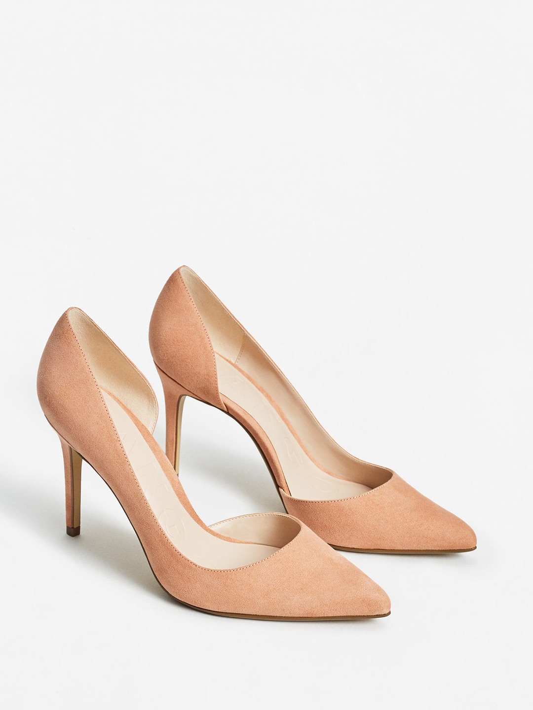 Mango on sale pumps beige