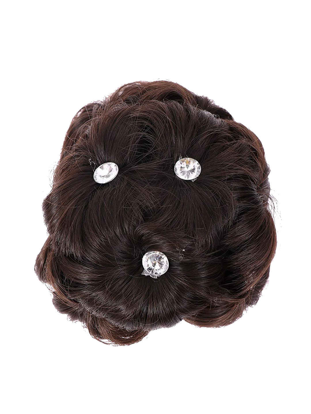 CHRONEX Natural Looking Artificial Juda Panja Extension - Natural Brown