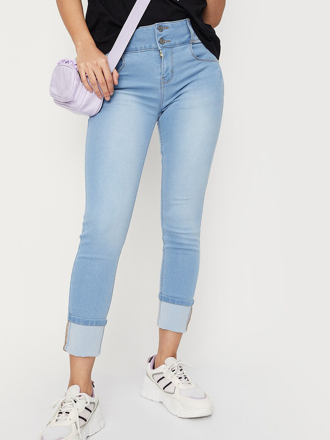 max Women Heavy Fade Jeans