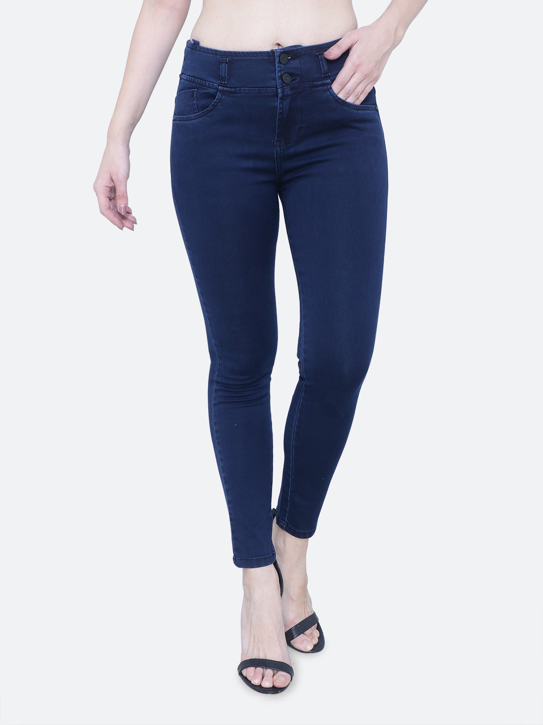 FCK-3 Women Cotton Rockville Slim Fit Stretchable Jeans