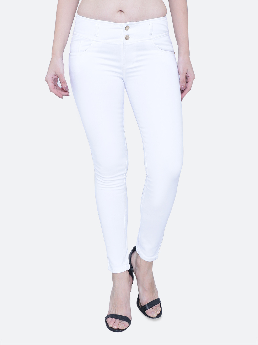 FCK-3 Women Cotton Rockville Slim Fit Stretchable Jeans