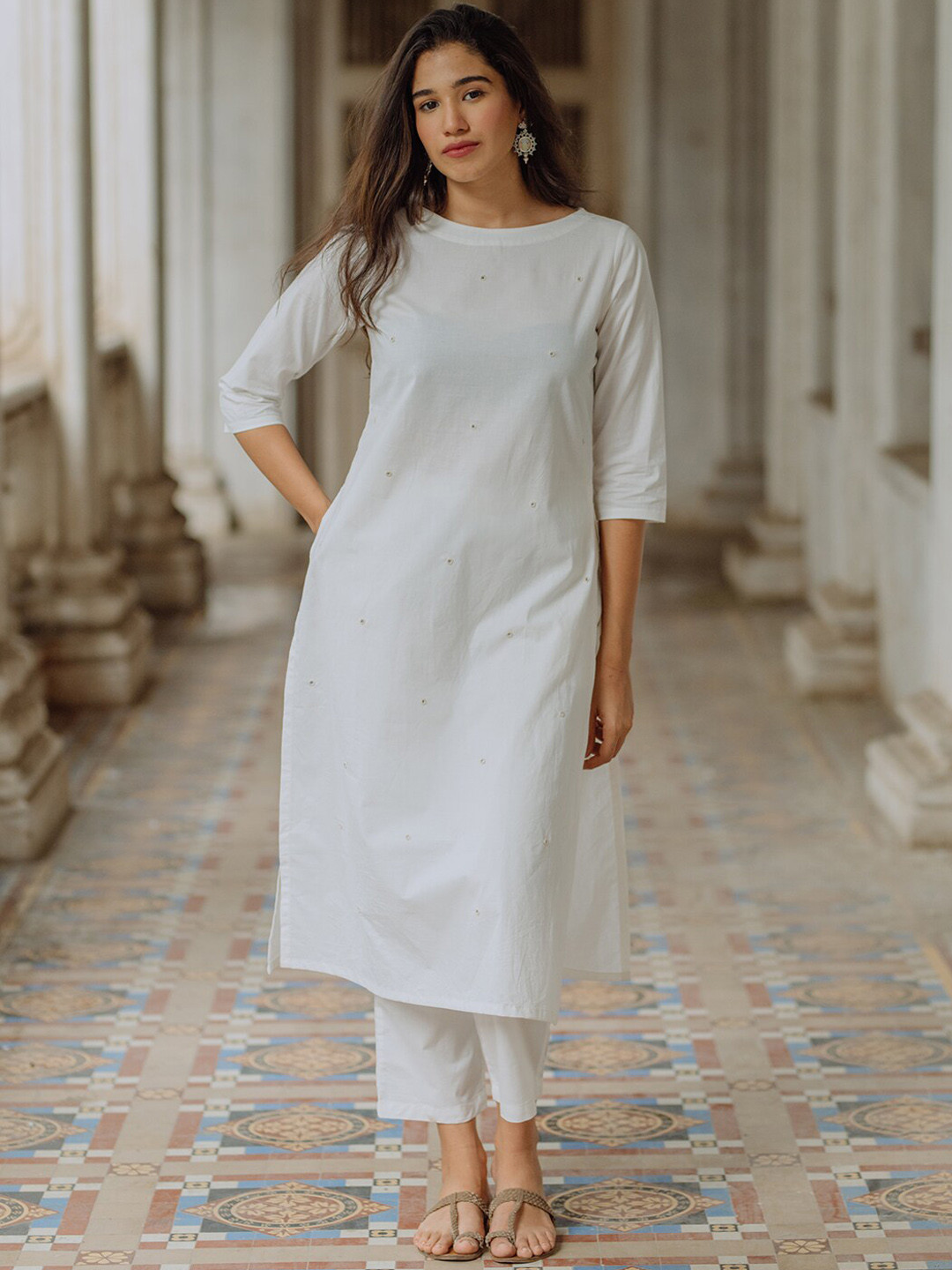 OKHAI Women Kurta with Trousers
