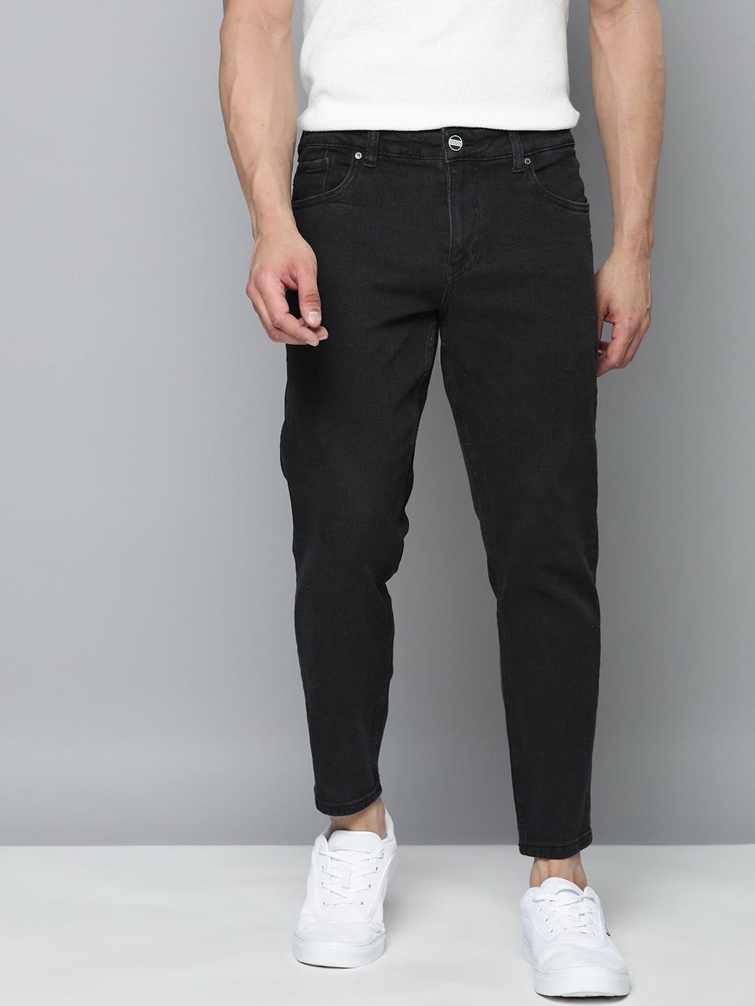 M&H Our Water Men Carrot Fit Light Fade Stretchable Sustainable Jeans