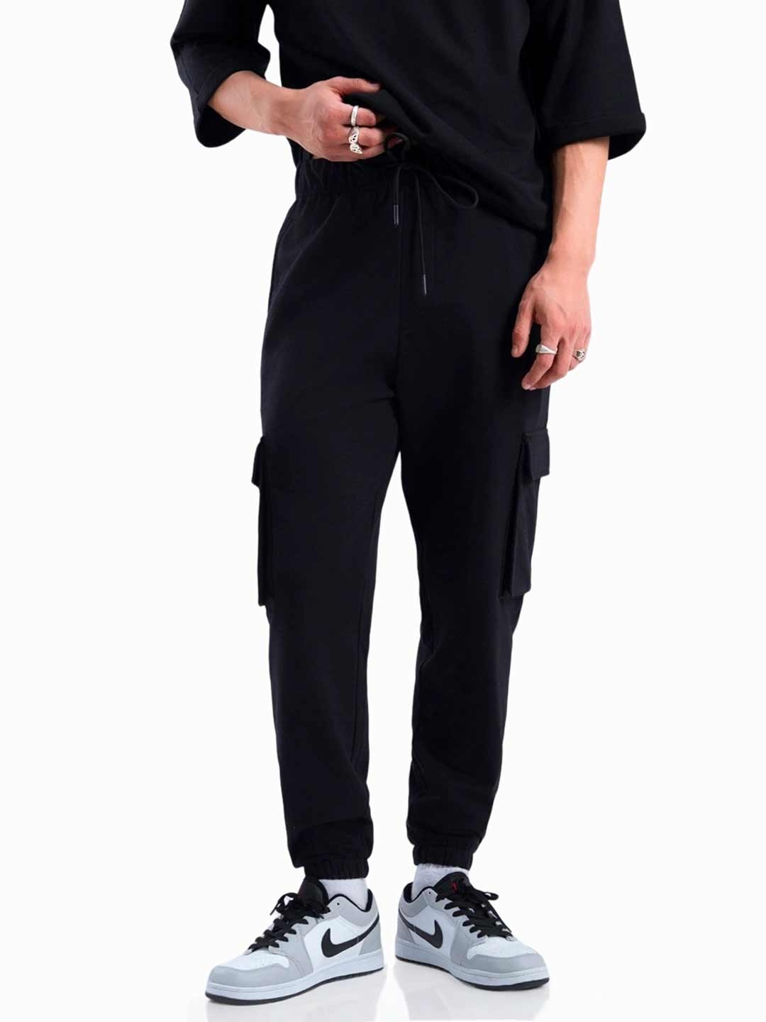 Buy Bewakoof Air 1.0 Men Oversized Cargo Joggers Track Pants for Men 21427012 Myntra