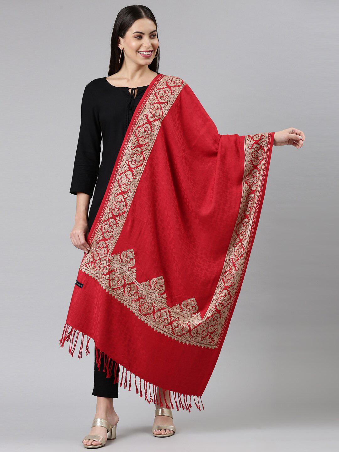 Pashmoda Women Embroidered Stole