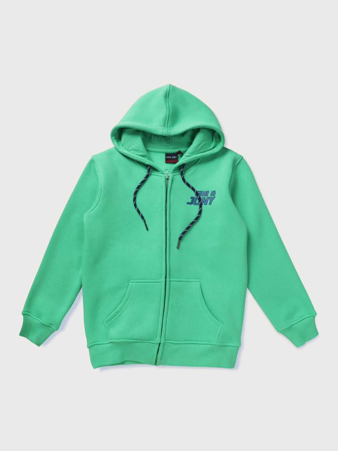 Gini and Jony Boys Fleece Bomber Jacket