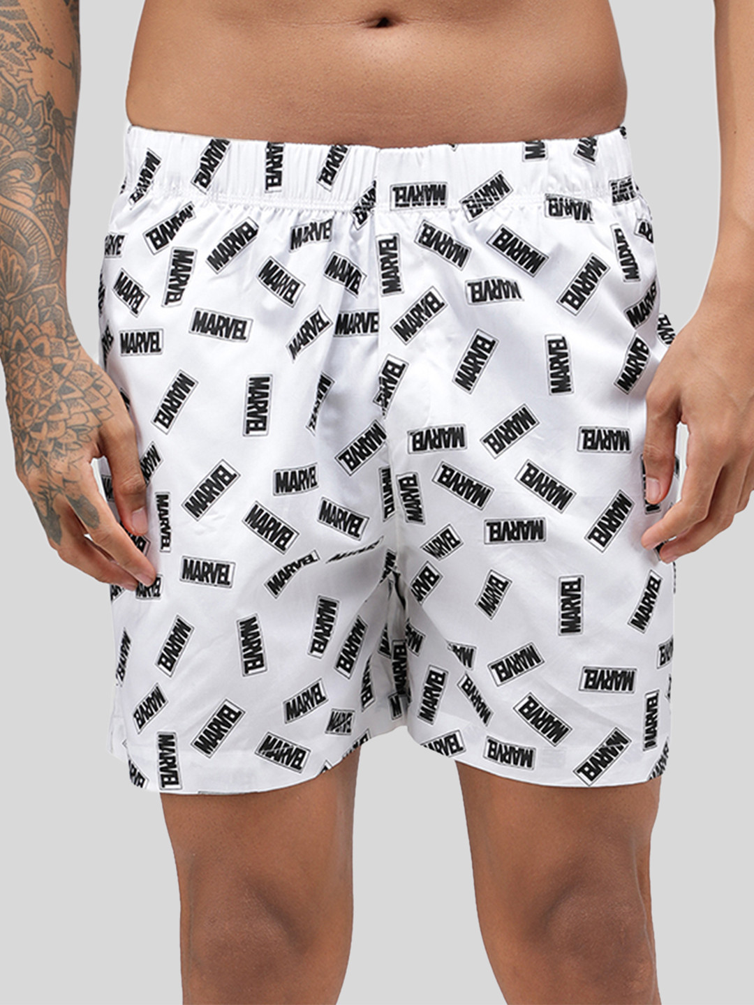 Zoiro Men Marvel Printed Pure Cotton Boxers