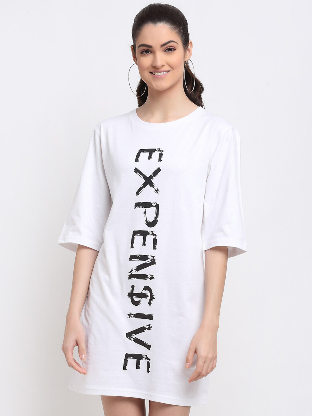 DOOR74 White Sheath Dress