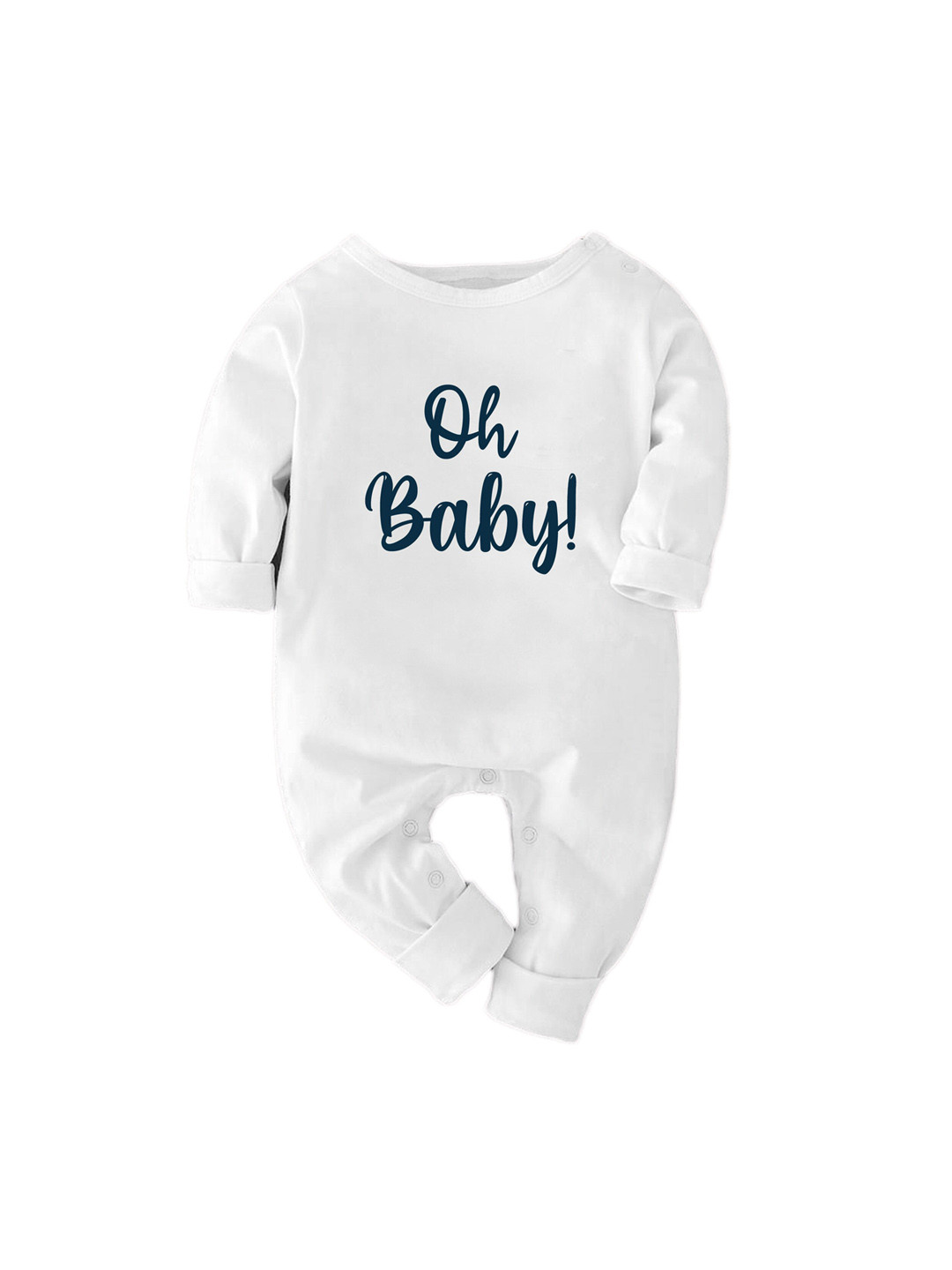 Zeezeezoo Infant Kids Oh Baby Printed Pure Cotton Bodysuit