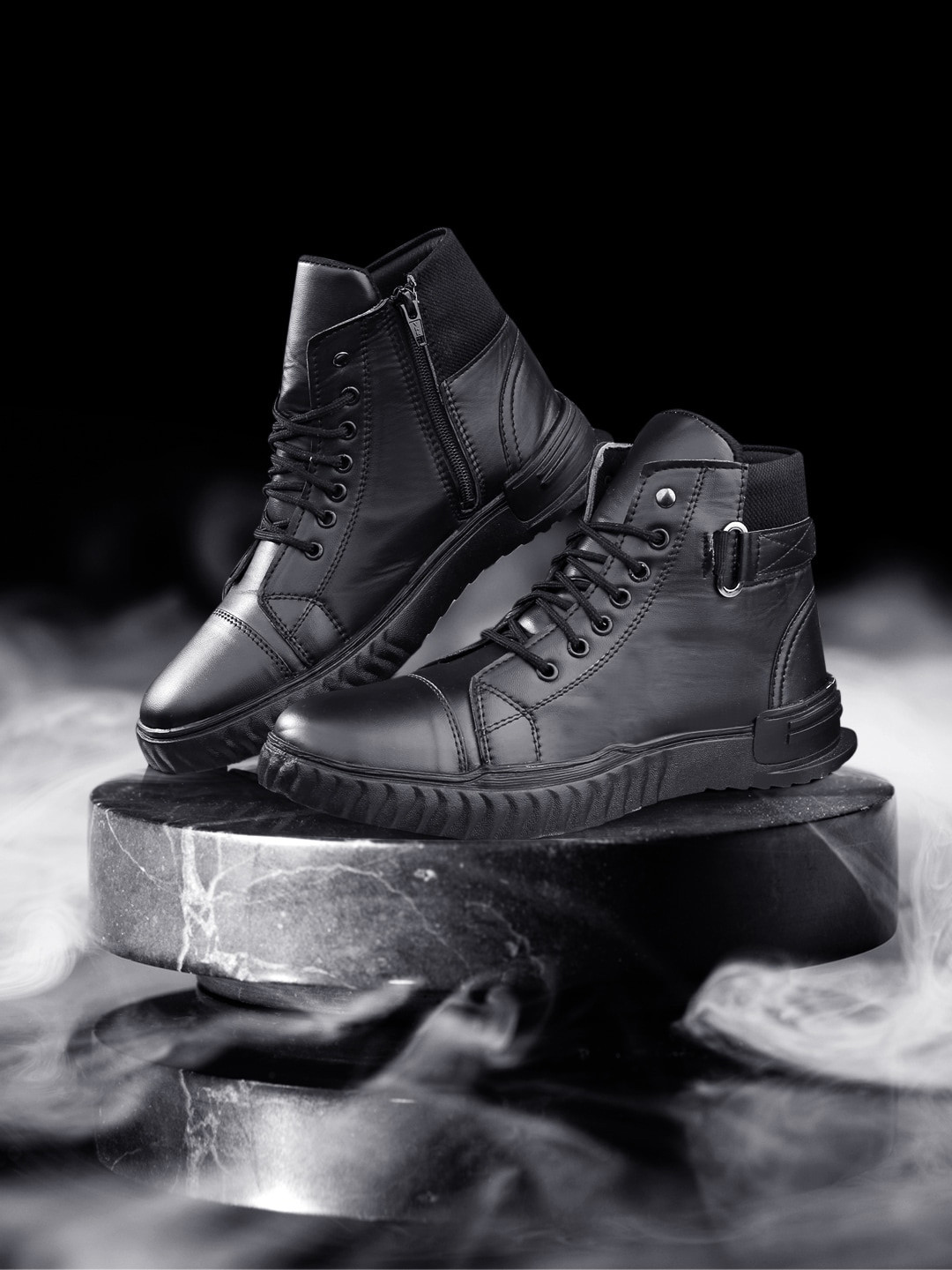 Woakers Men High-Top Sneakers