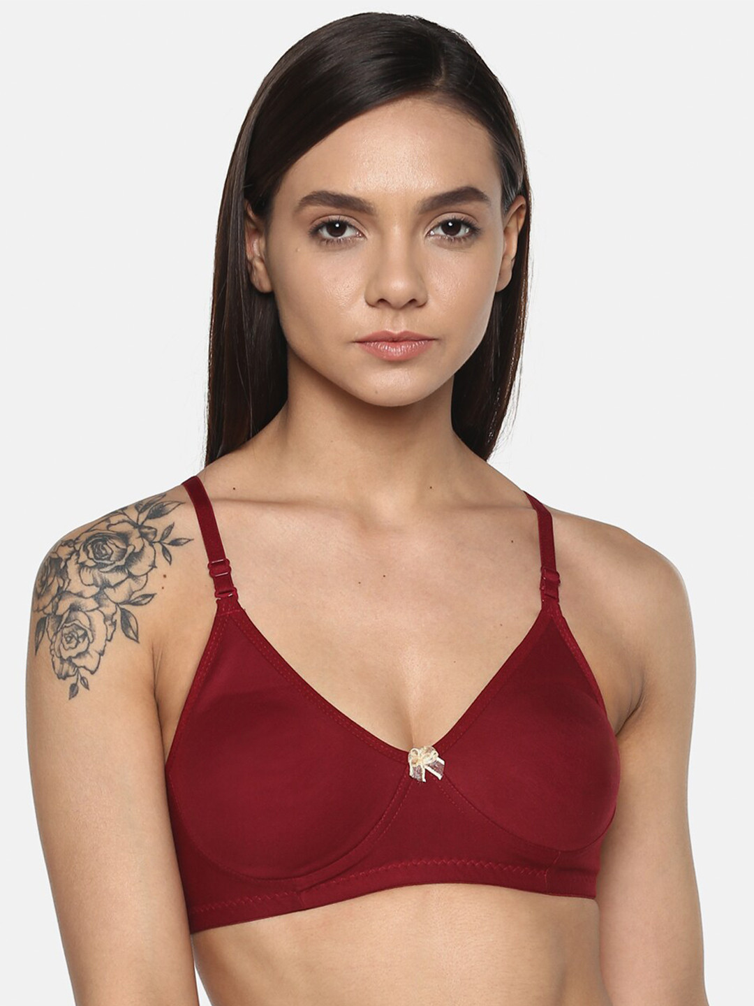 Leading Lady Maroon Bra
