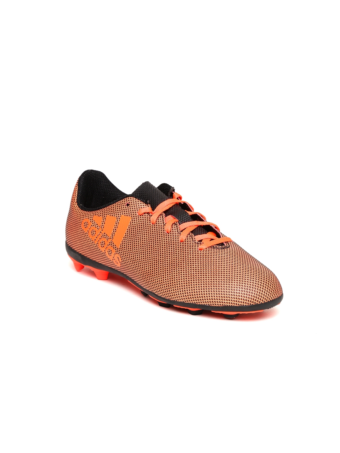 ADIDAS Boys Orange X 17.4 FXG J Football Shoes