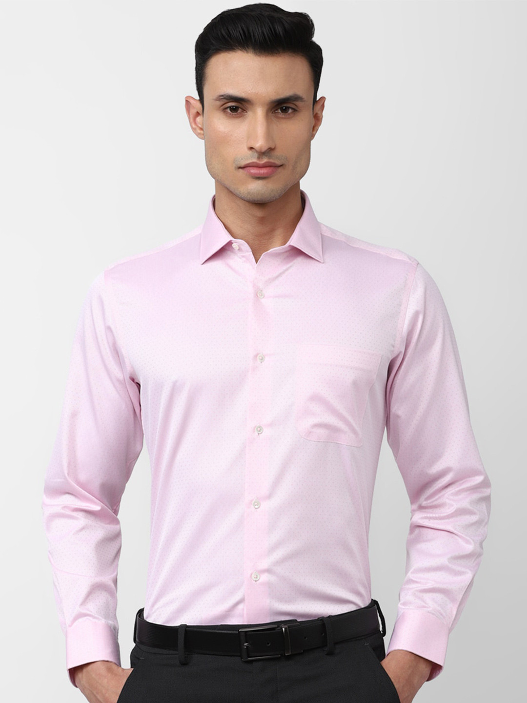 Van Heusen World Wear Men Cotton Formal Shirt