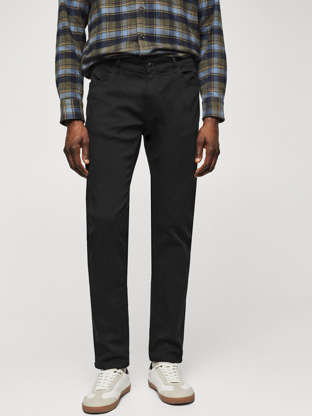 MANGO MAN Men Slim Fit Ultra Soft Touch Patrick Stretchable Jeans