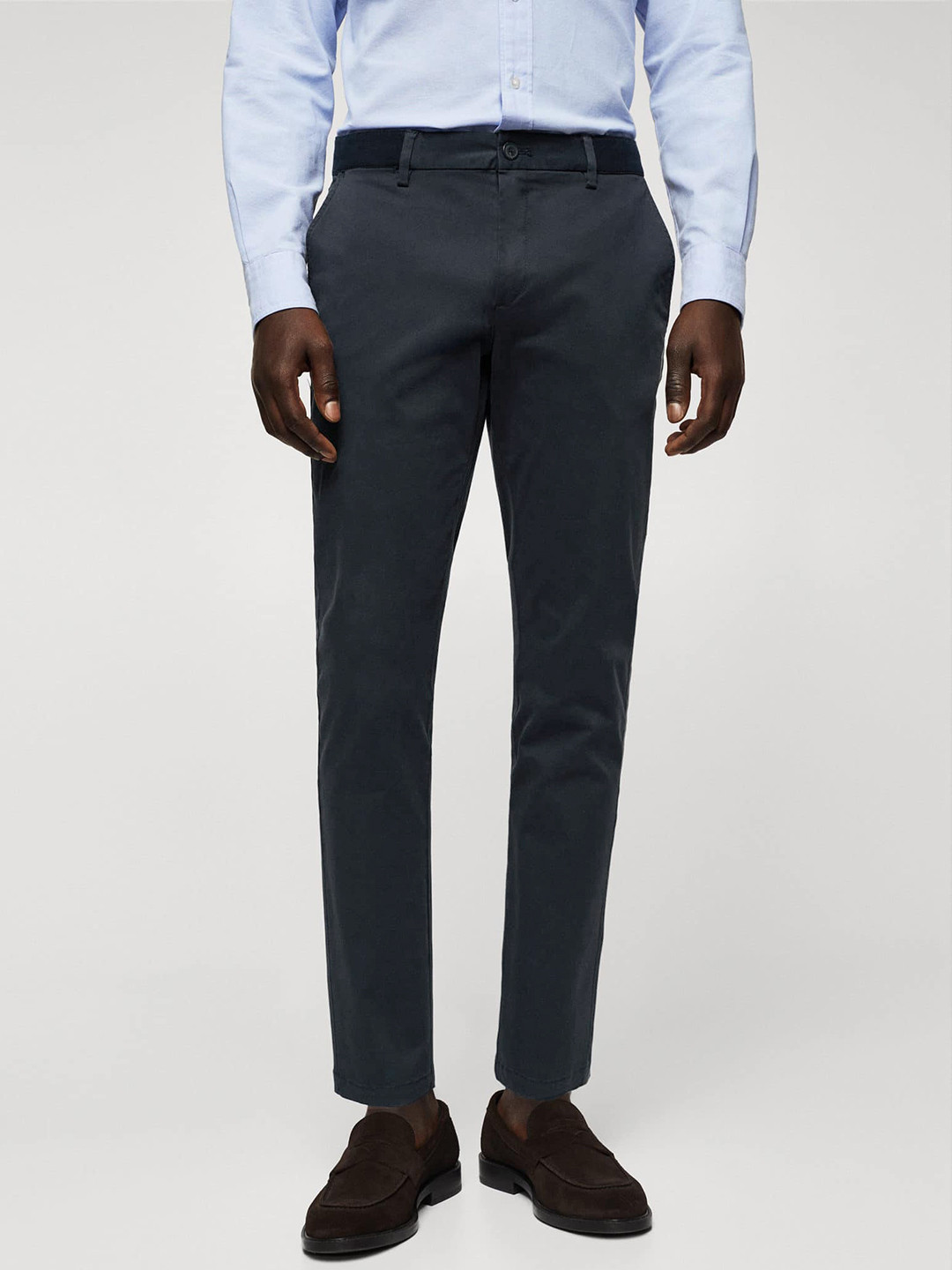 MANGO MAN RegularTapered Fit Chinos Trousers