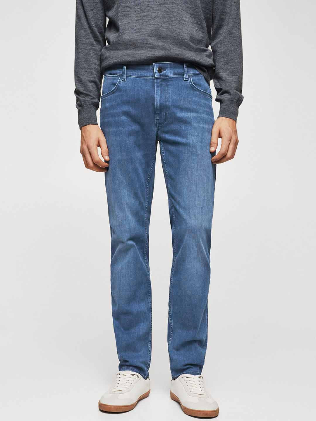 MANGO MAN Slim Fit Ultra Soft Touch Stretchable Jeans