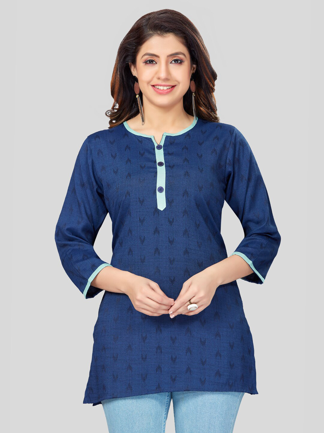 Saree Swarg Women Woven Design Kurti