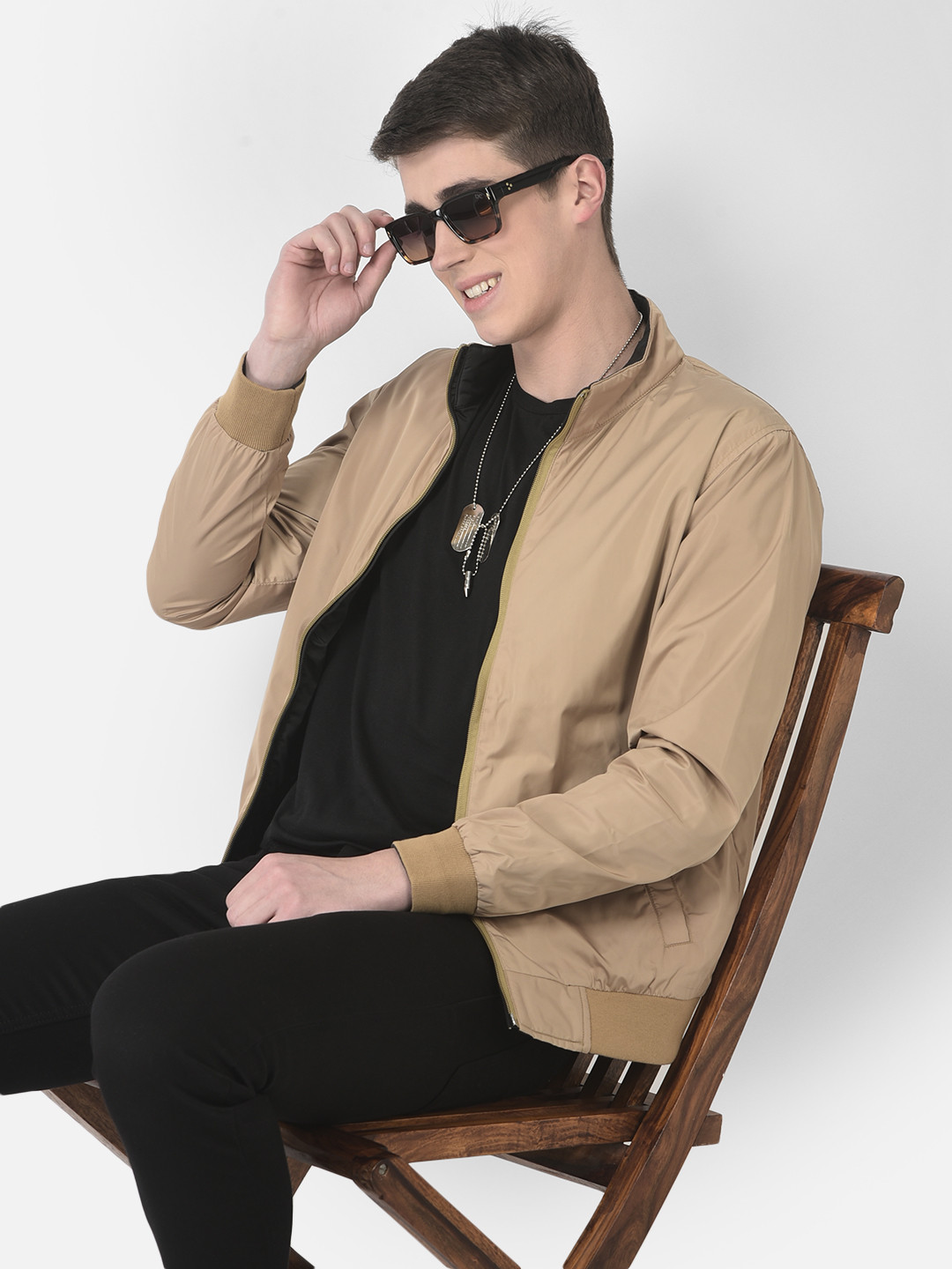 Crimsoune Club Men Reversible Bomber Jacket