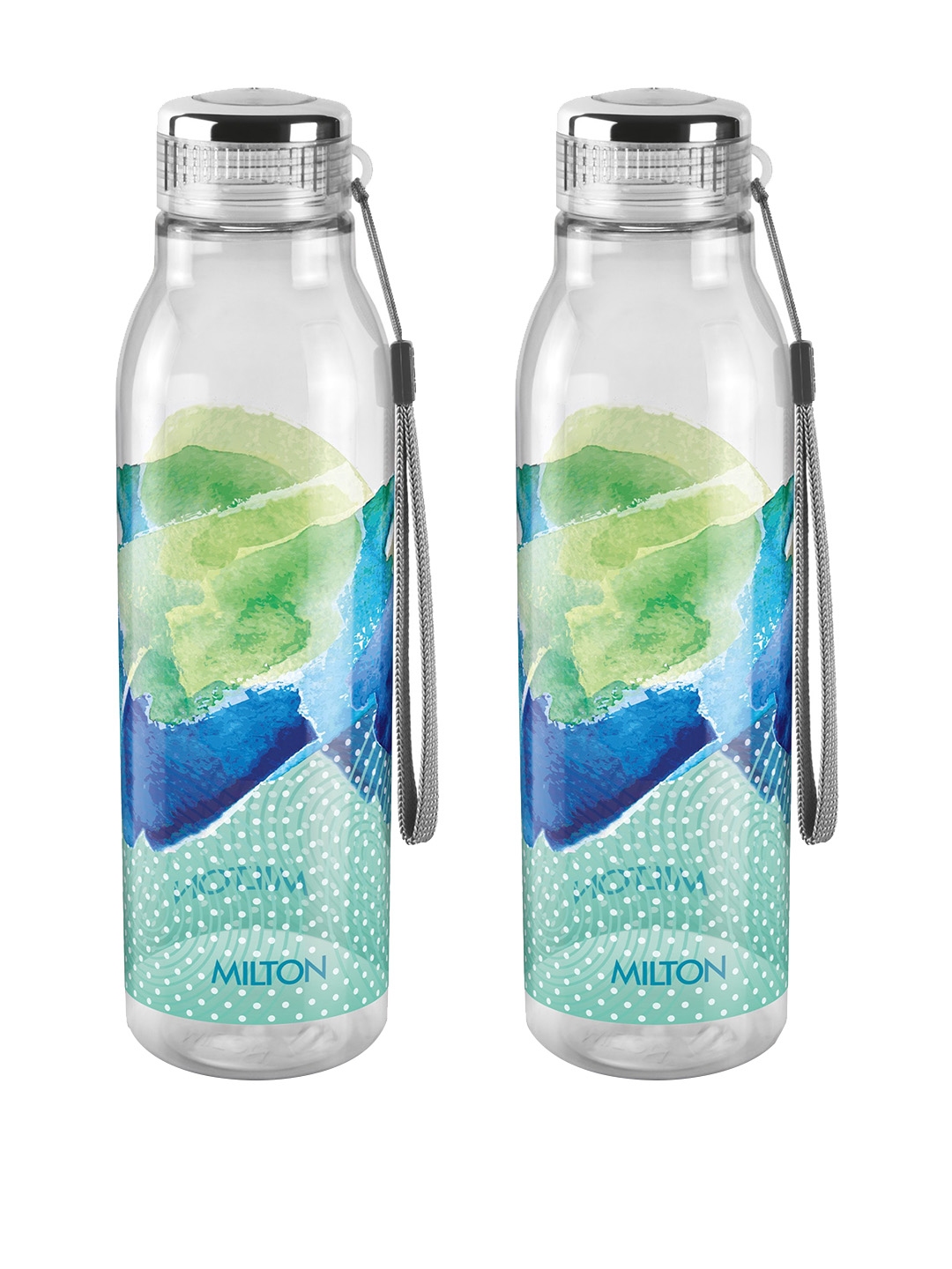 Buy Milton Plastic Green Helix 1000 Pet Water Bottle (Set Of 6) Online at  Best Prices in India - JioMart.