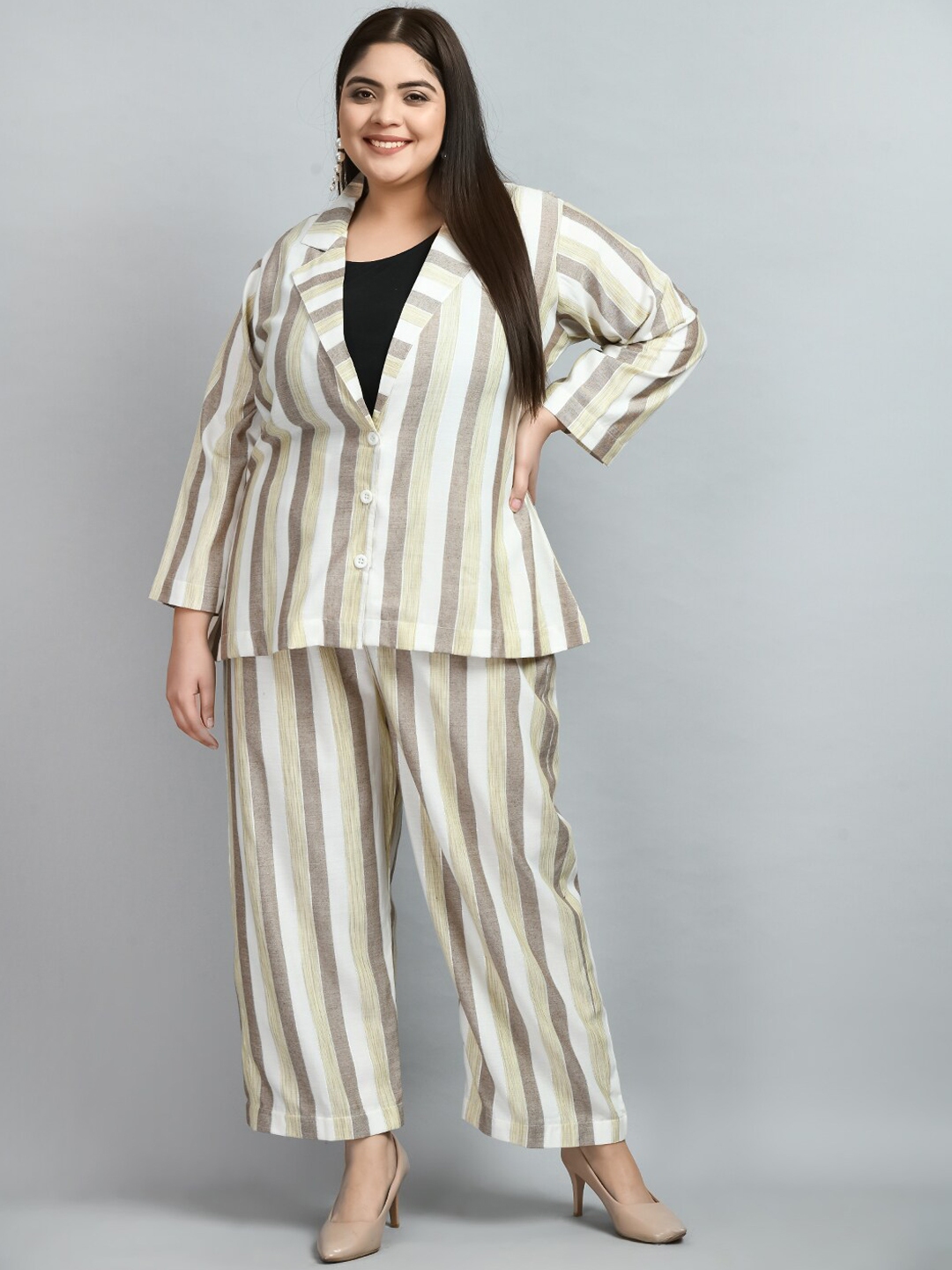 Dreams & Co. Women's Plus Size 2-Piece Capri Pj Set Pajamas