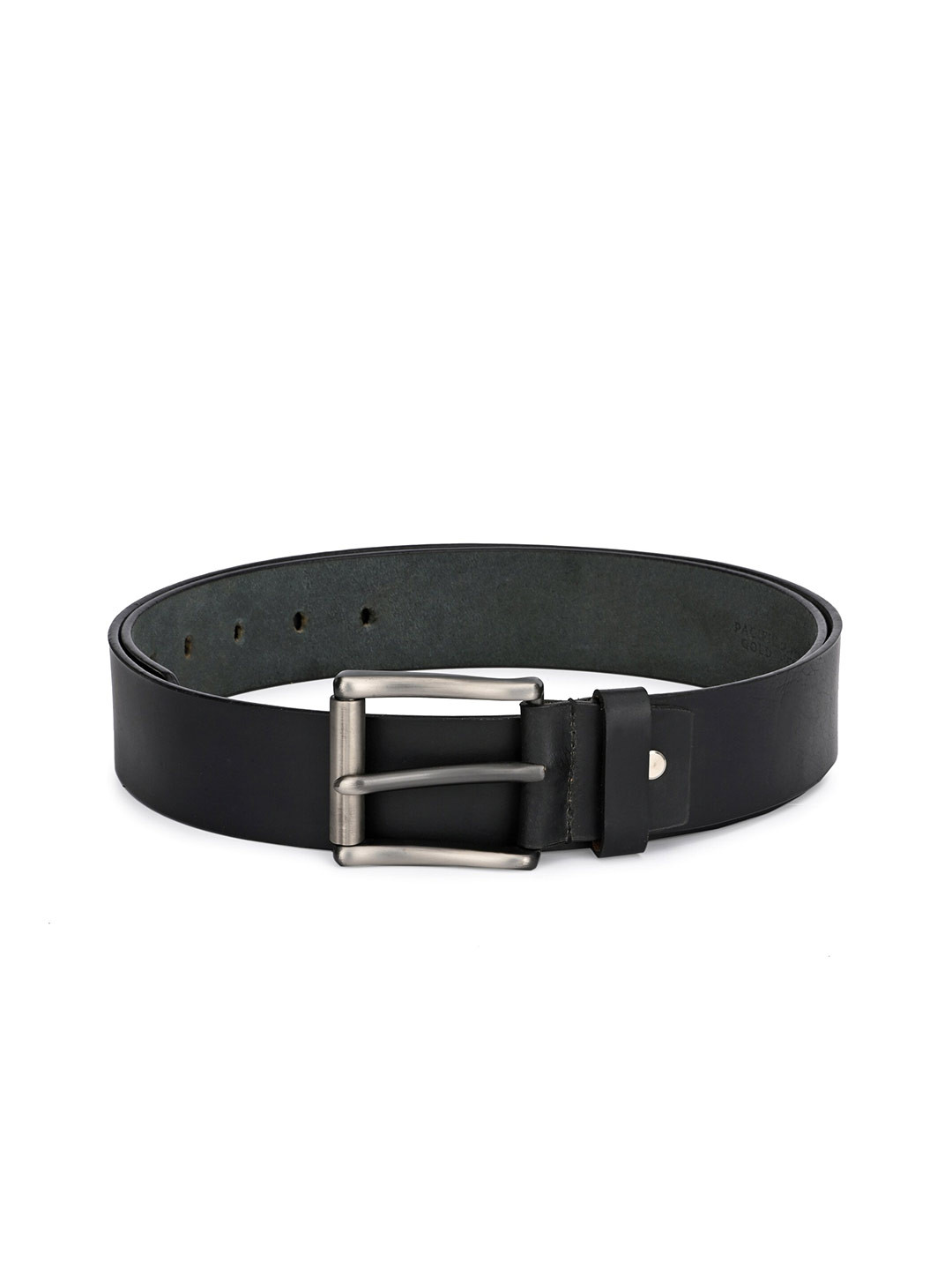 Pacific Gold Men Leather Formal Belt