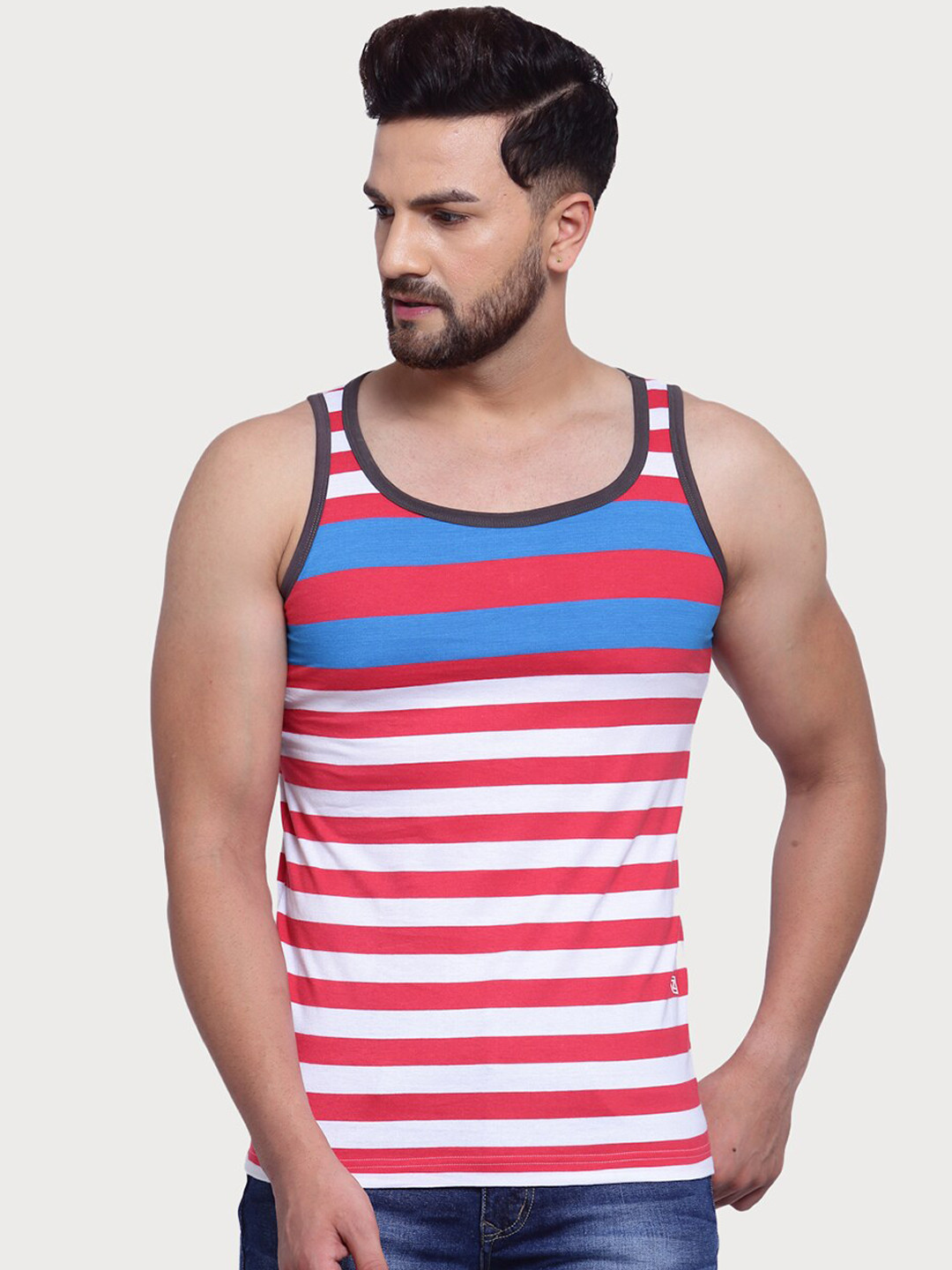 Zoiro Men Innerwear Cotton Gym Vest