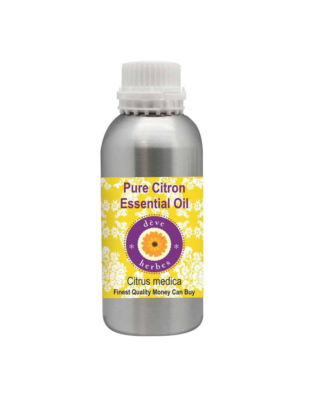 Deve Herbes Citrus Medica Pure Citron Essential Body Oil - 1.2litre