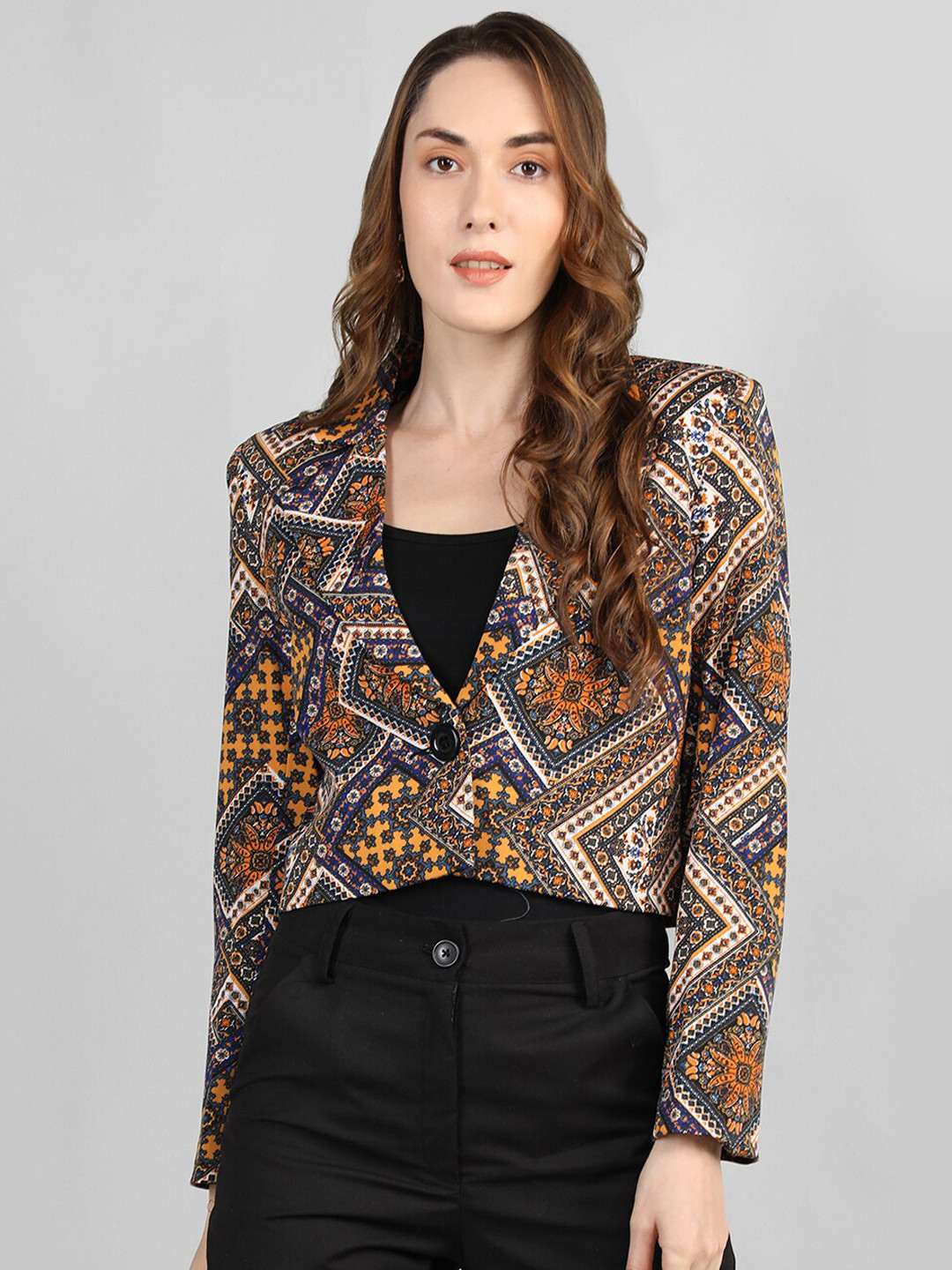 Dlanxa Women Printed Over Coats