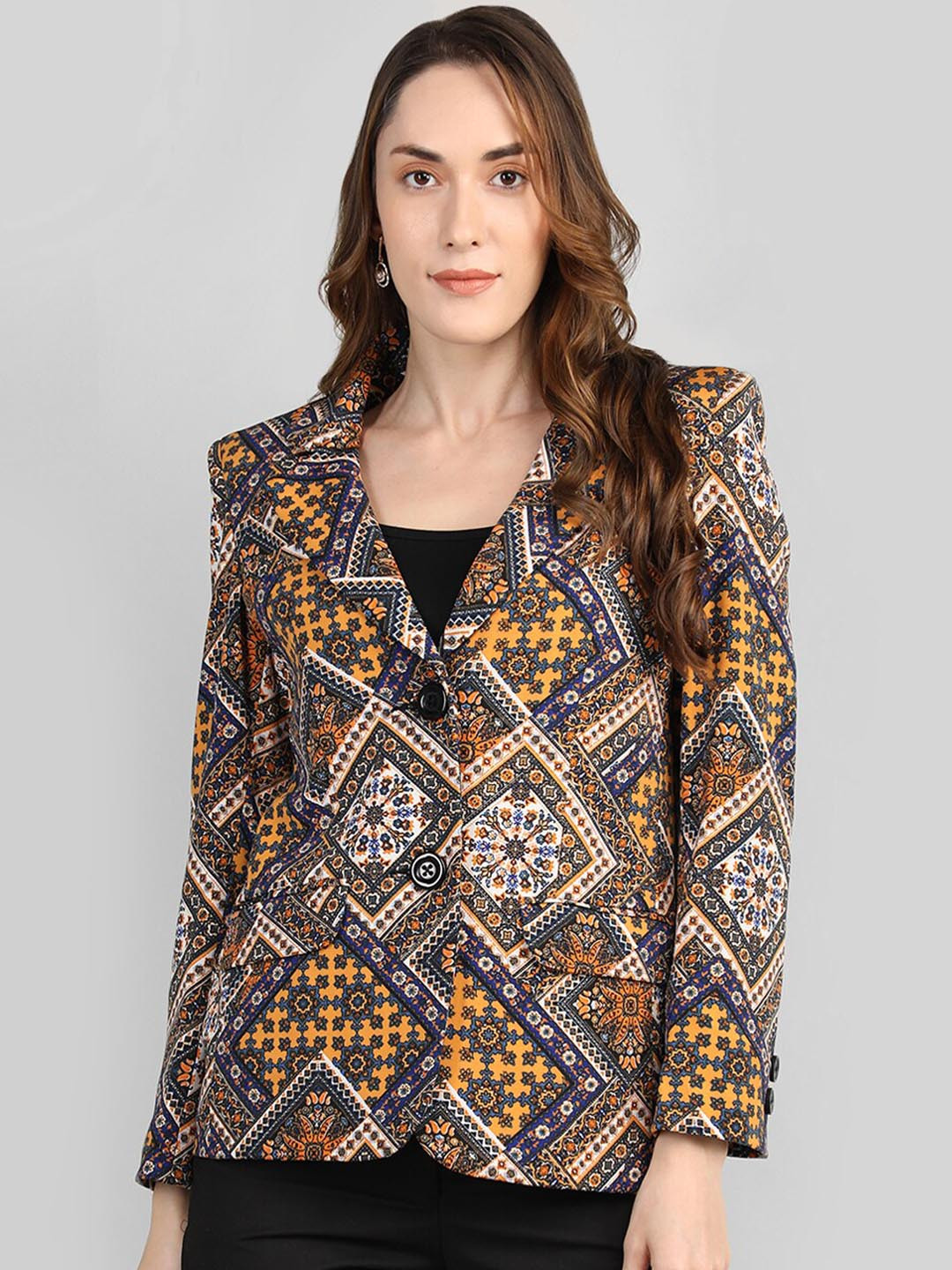 Dlanxa Women Printed Over Coats