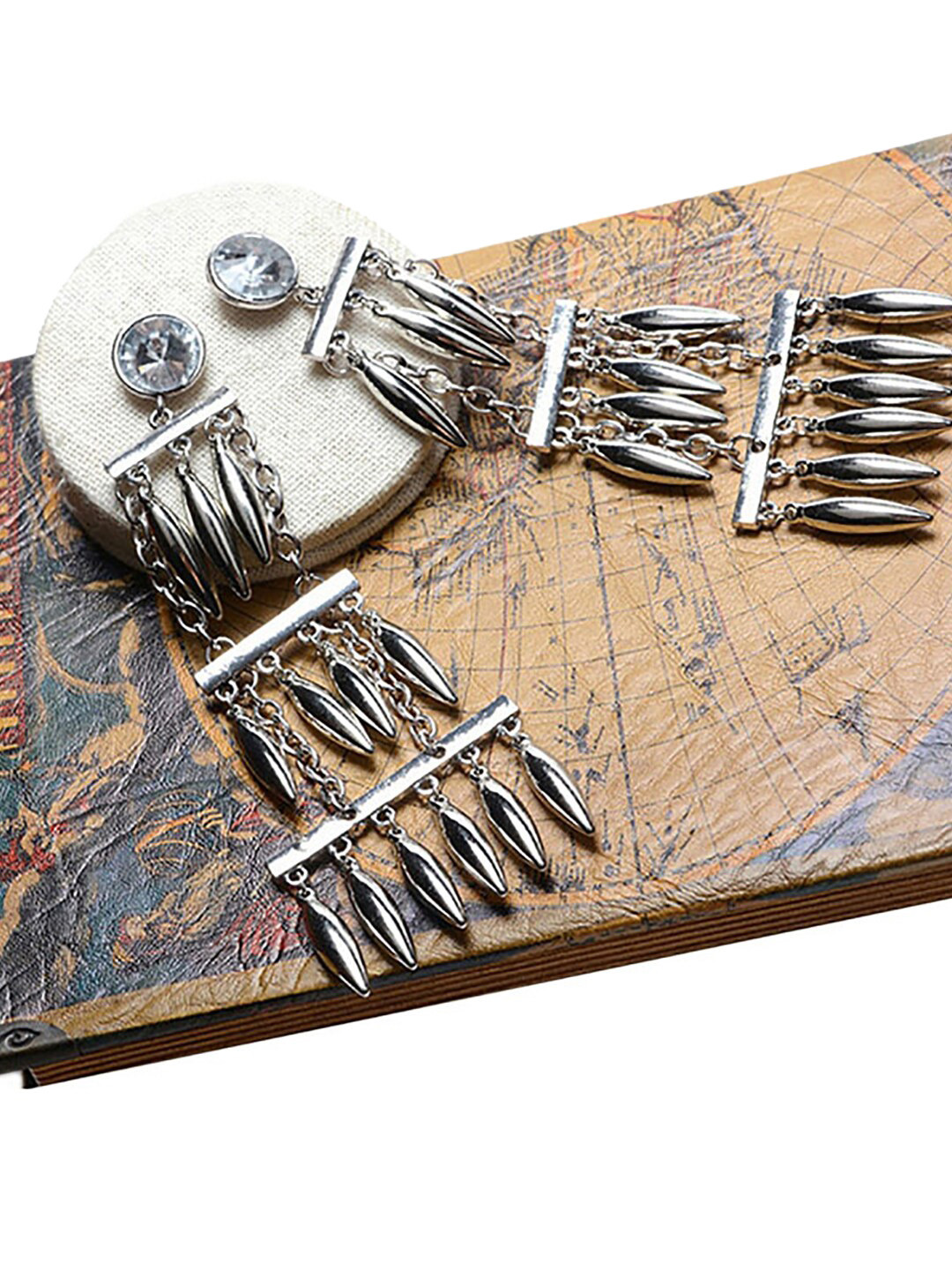 Young & Forever Silver-Plated Classic Drop Earrings