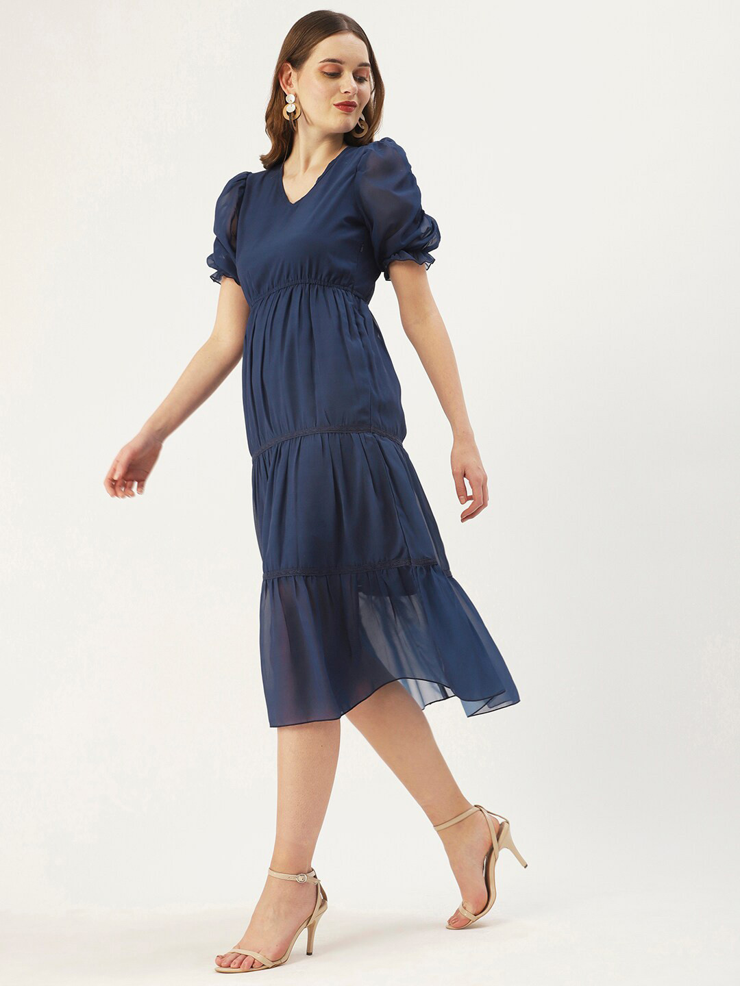 DressBerry Georgette Midi Dress