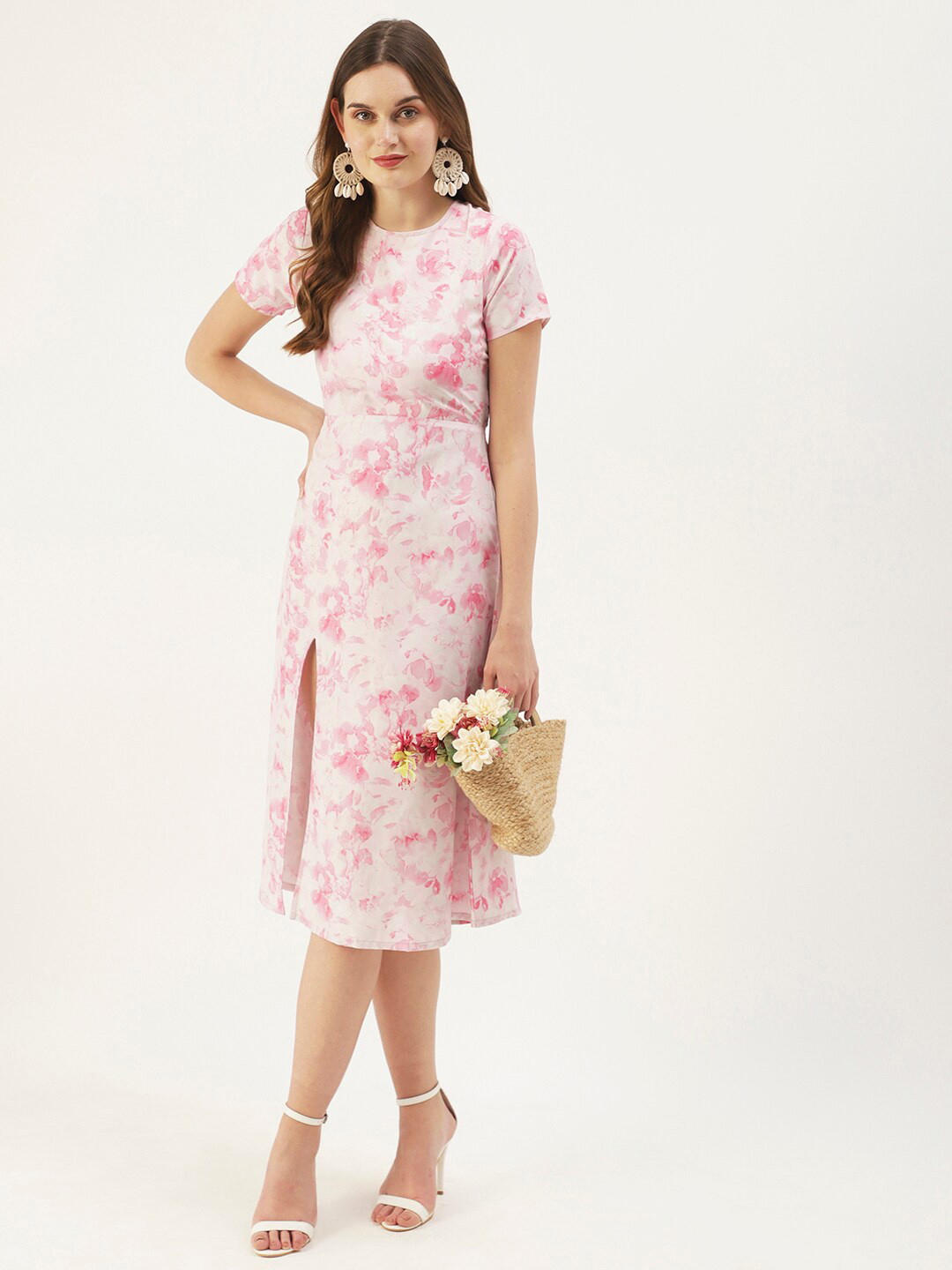 DressBerry Abstract Midi Dress