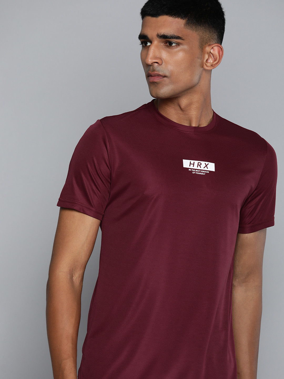 HRX by Hrithik Roshan Regular Fit Training Rapid-Dry T-shirt