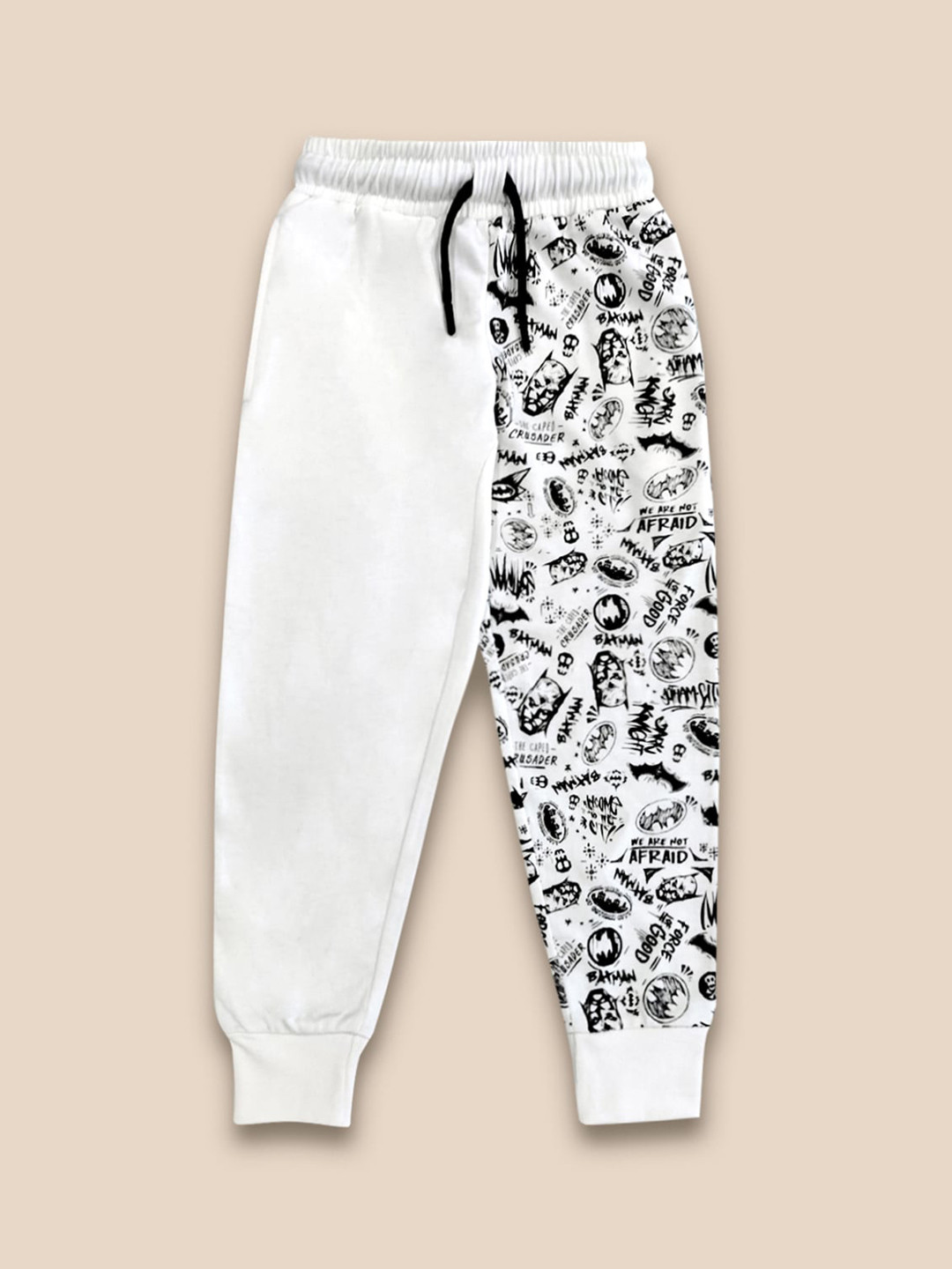 Kids Ville One-Side Batman Printed Jogger