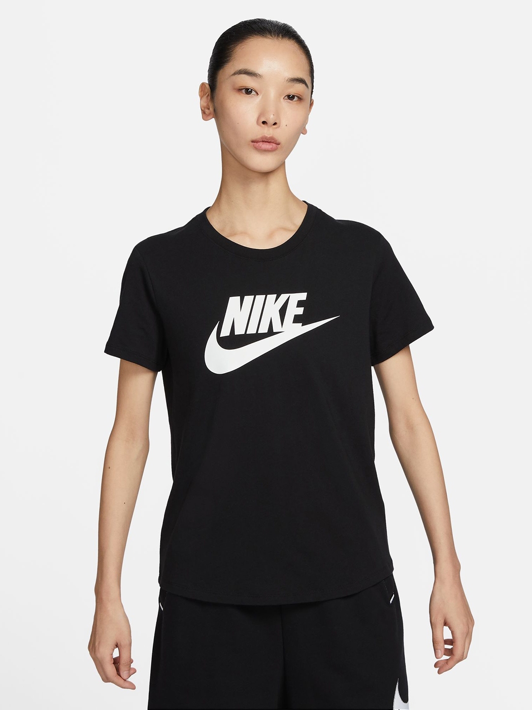 Nike cotton t shirts women's hot sale
