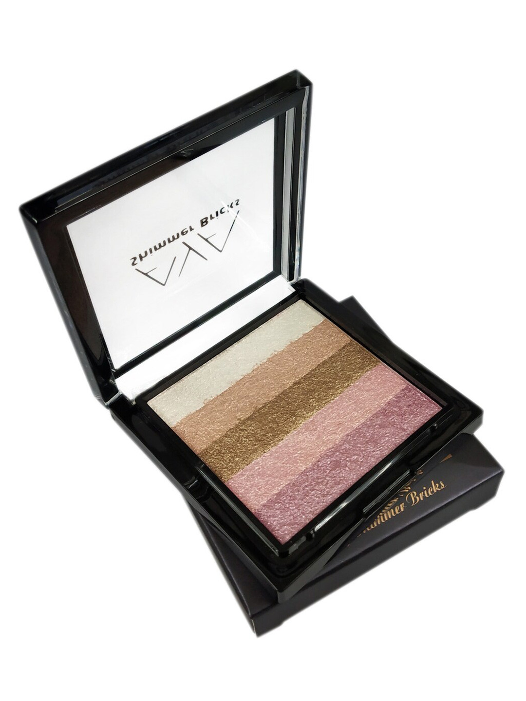 AYA Shining Shimmer Brick Longwearing Highlighter Palette - Shade 02