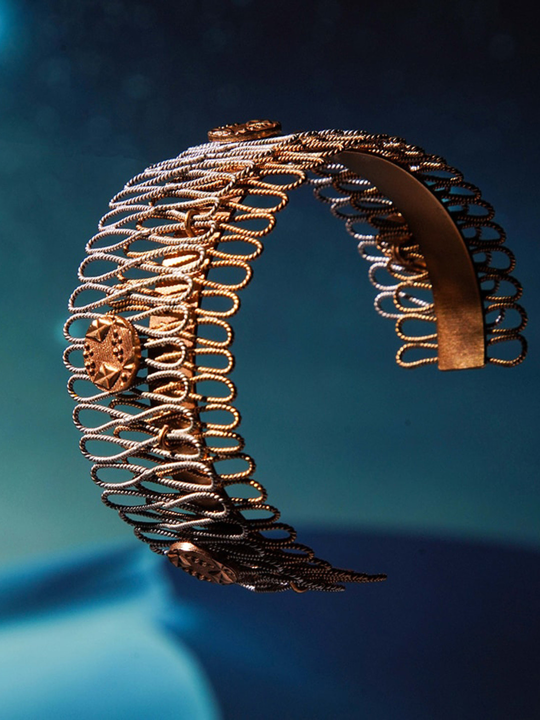 Suhani Pittie Silver-Plated Cuffed Bangle