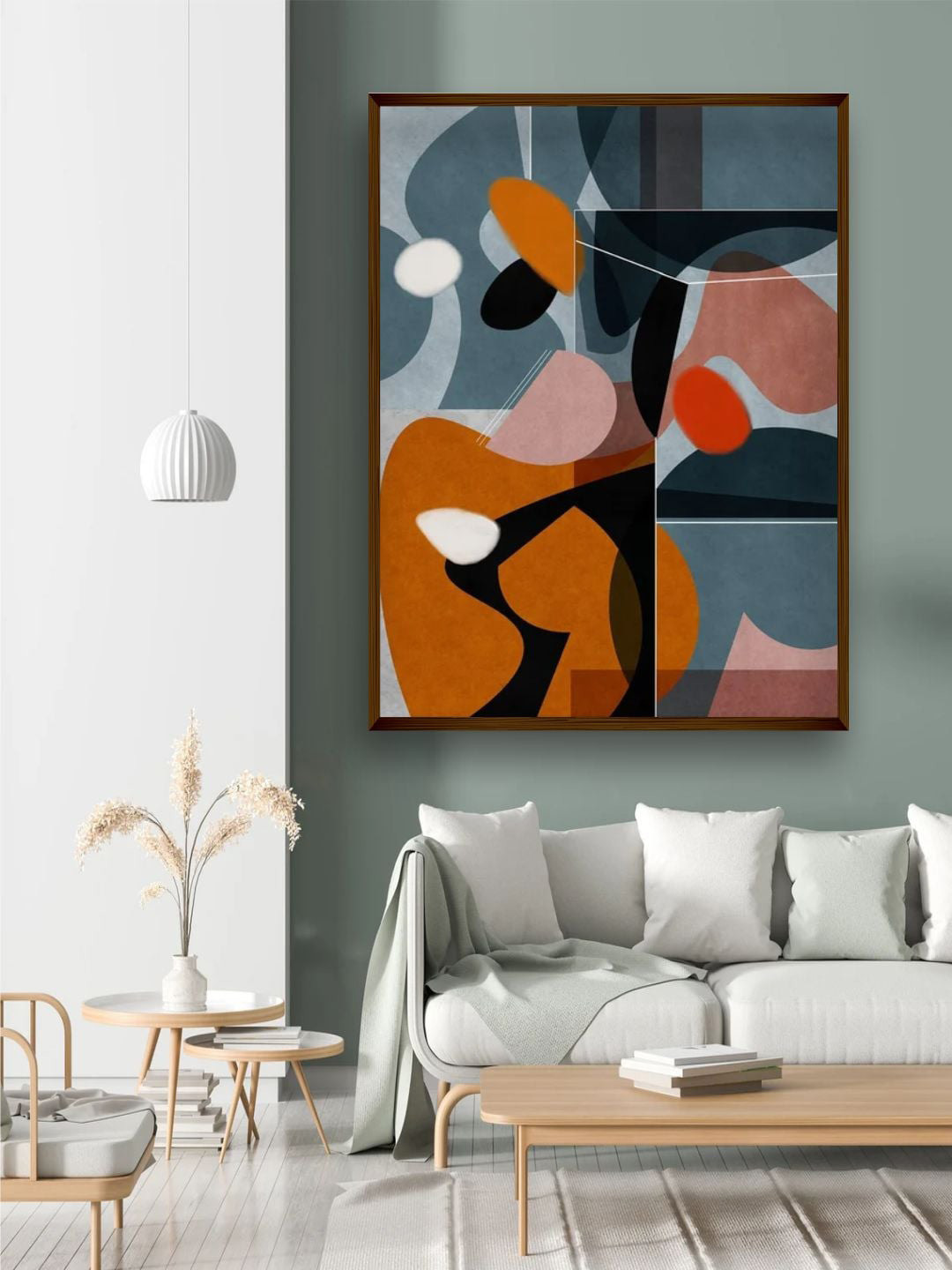 The Art House AbstractPainting Canvas Wall Rectangle Paintings Wall Art -40 x 30 In