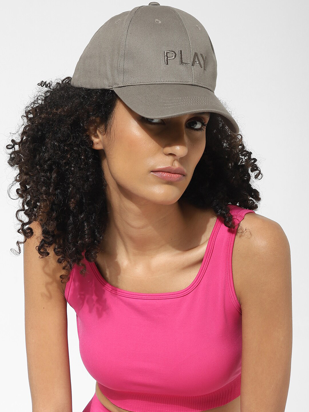 ONLY Women Embroidered Cotton Baseball Cap