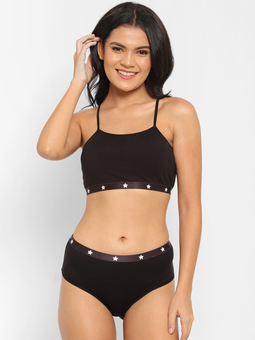 N-Gal Lingerie Set KRLS19-Black