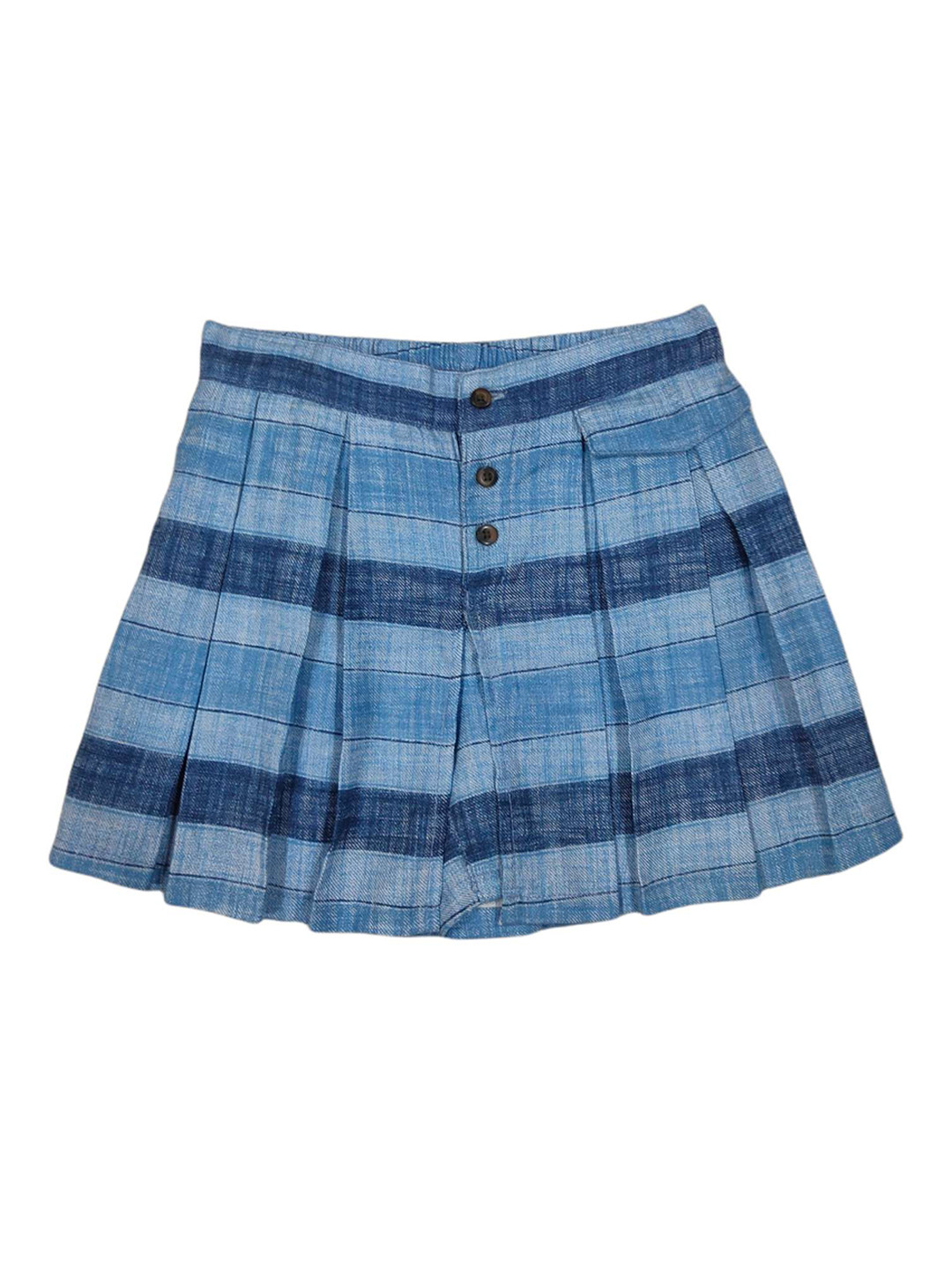 Gini and Jony Girls Striped Elasticated Skirt